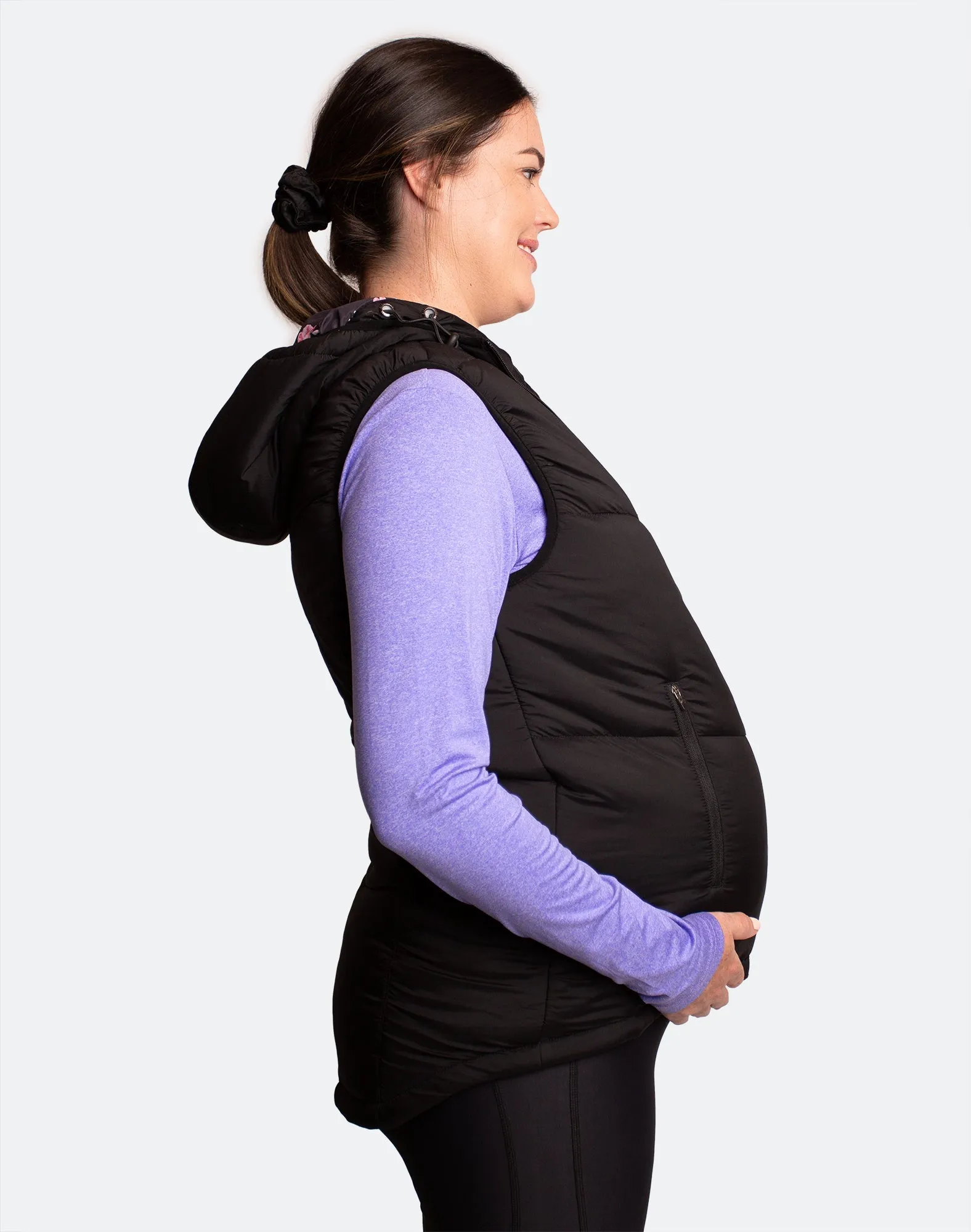 Billie Puffer Vest Black