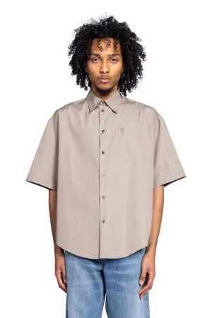 BOXY SHORT SLEEVE BOXY SHIRT ASH