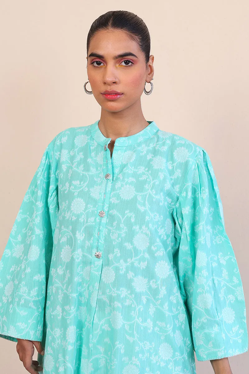 Breezy Blues Kurta