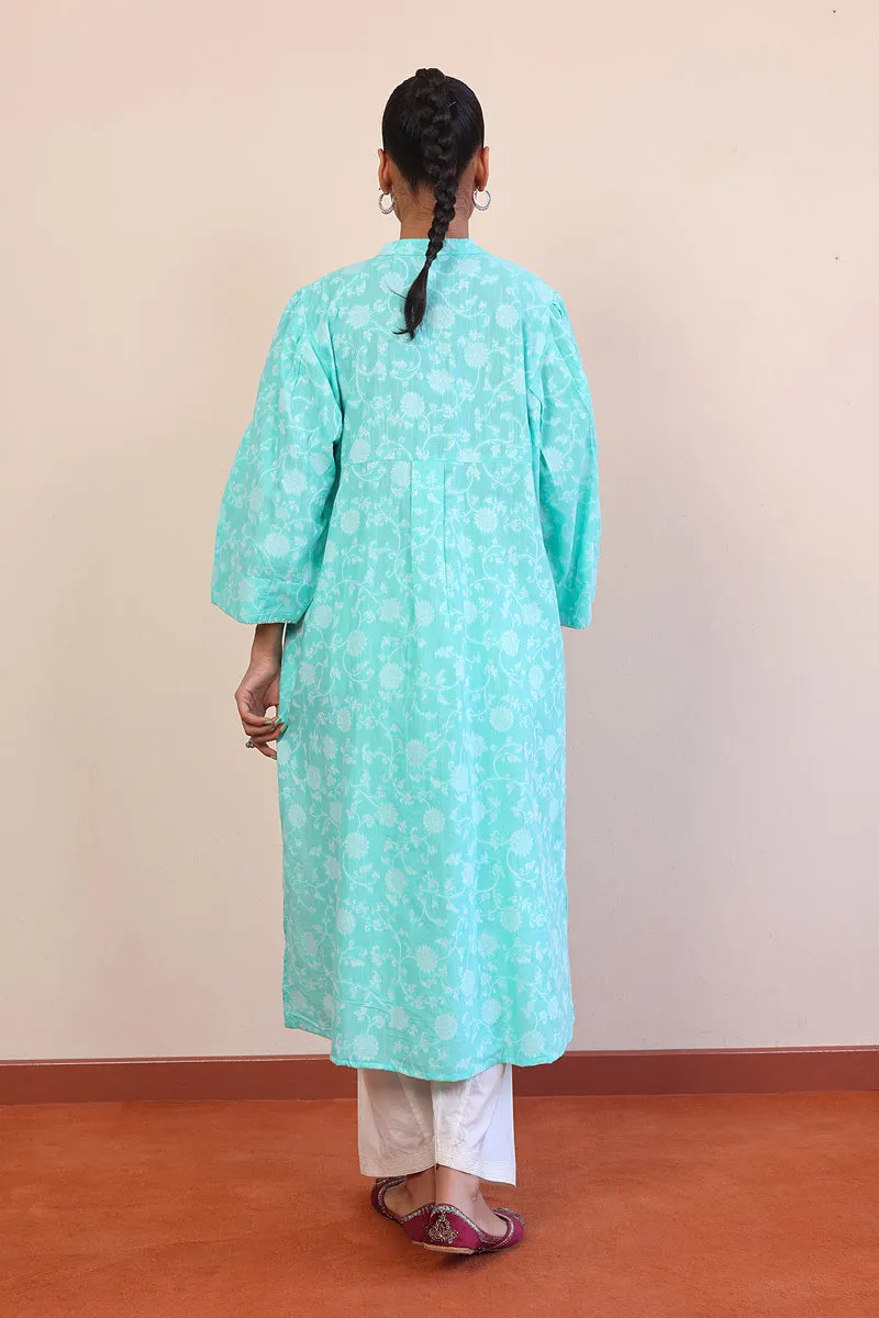 Breezy Blues Kurta
