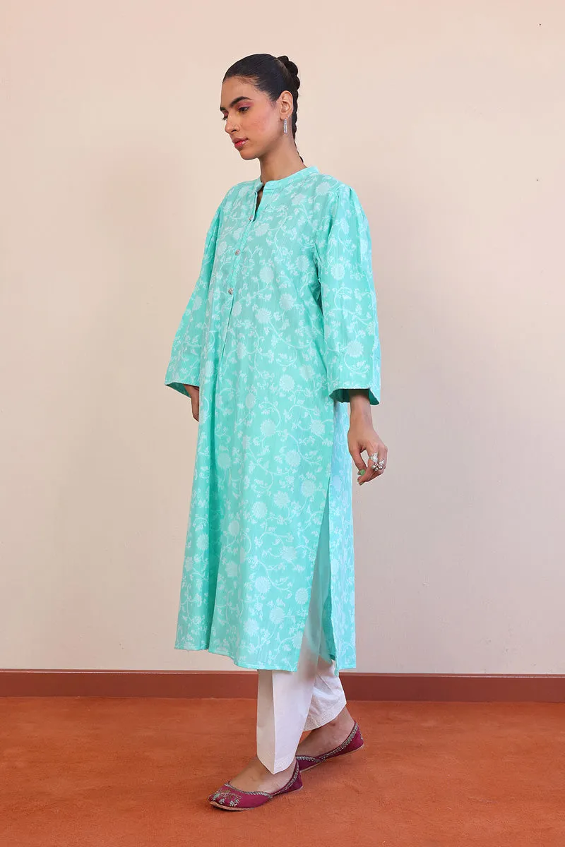 Breezy Blues Kurta