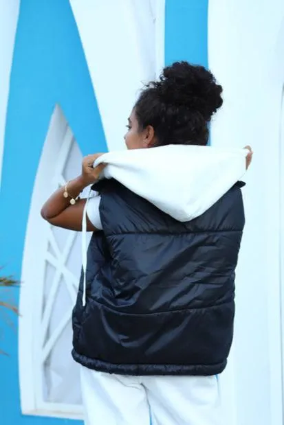 Casual Hooded Puffer Vest