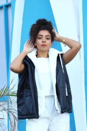 Casual Hooded Puffer Vest