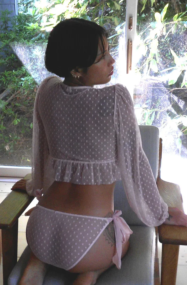 Coucou Lola Cadeau Blouse By Only Hearts in Petal Pink - S-XL