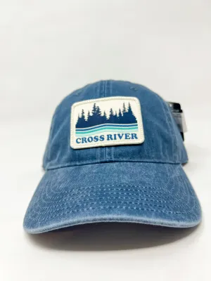Cross River - Forest & Stream Patch Cotton Hat - Navy
