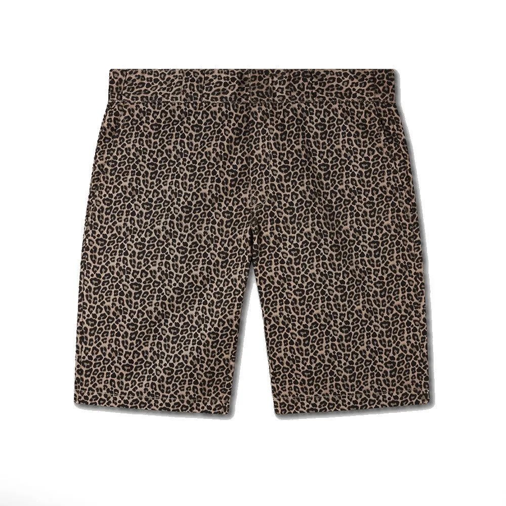DICKIES SILVER FIRS SHORT LEOPARD PIRNT 874