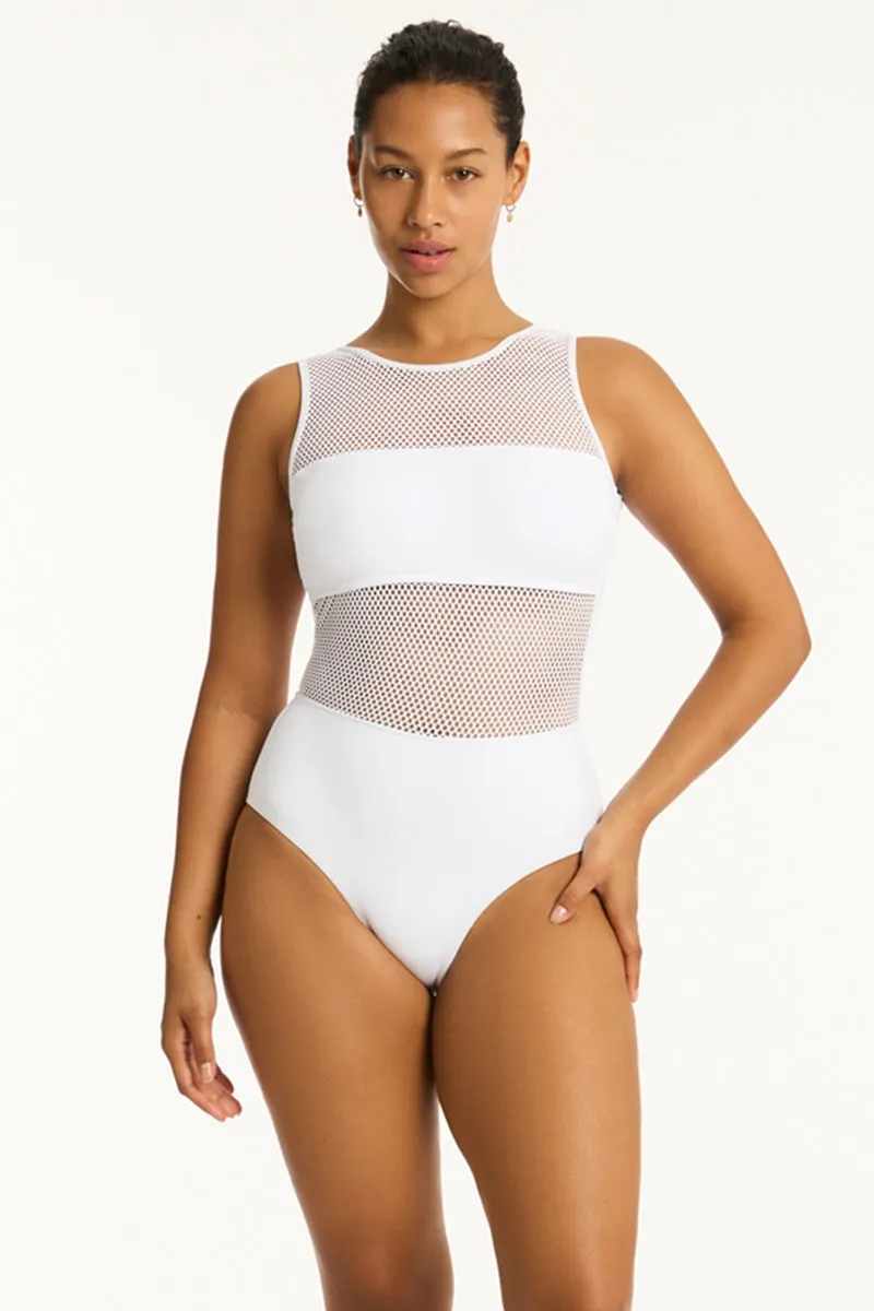 Drift High Neck One Piece