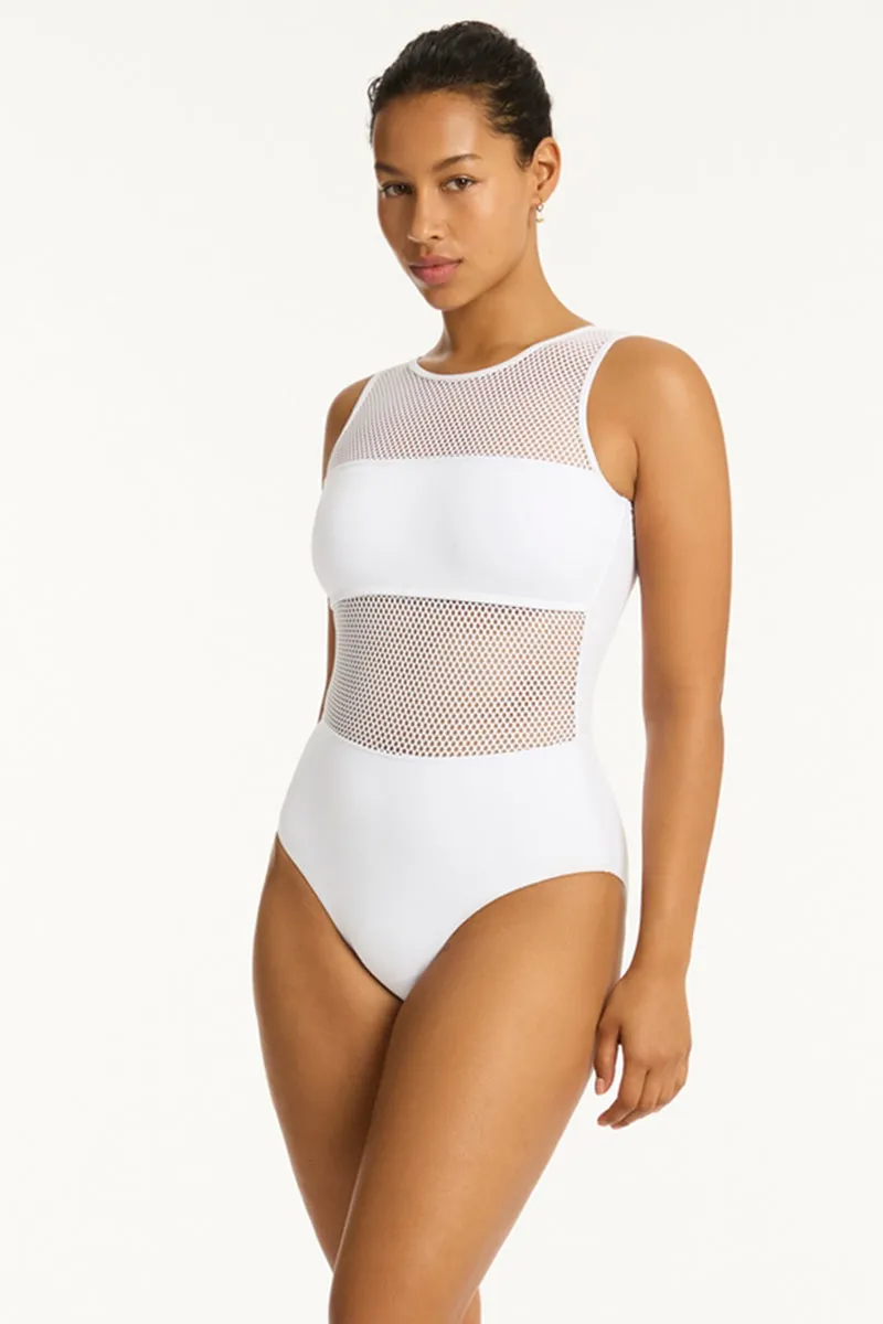 Drift High Neck One Piece
