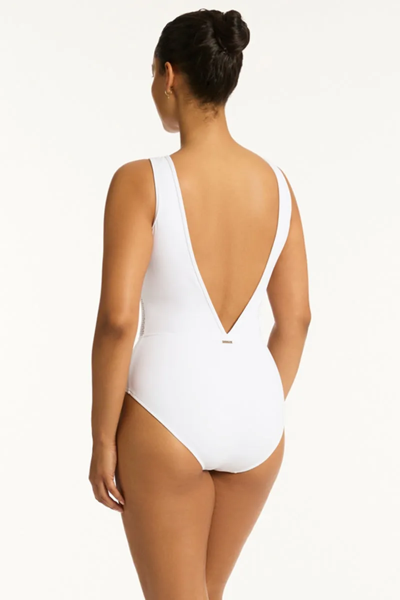Drift High Neck One Piece