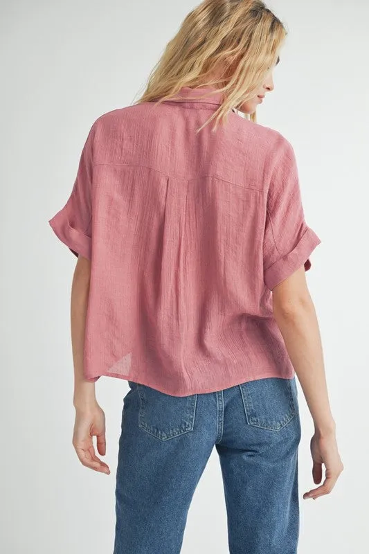 Easy Breezy Collared Top