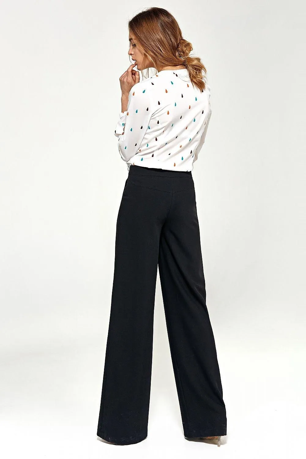 Elegant Flare Trousers for Women by Nife