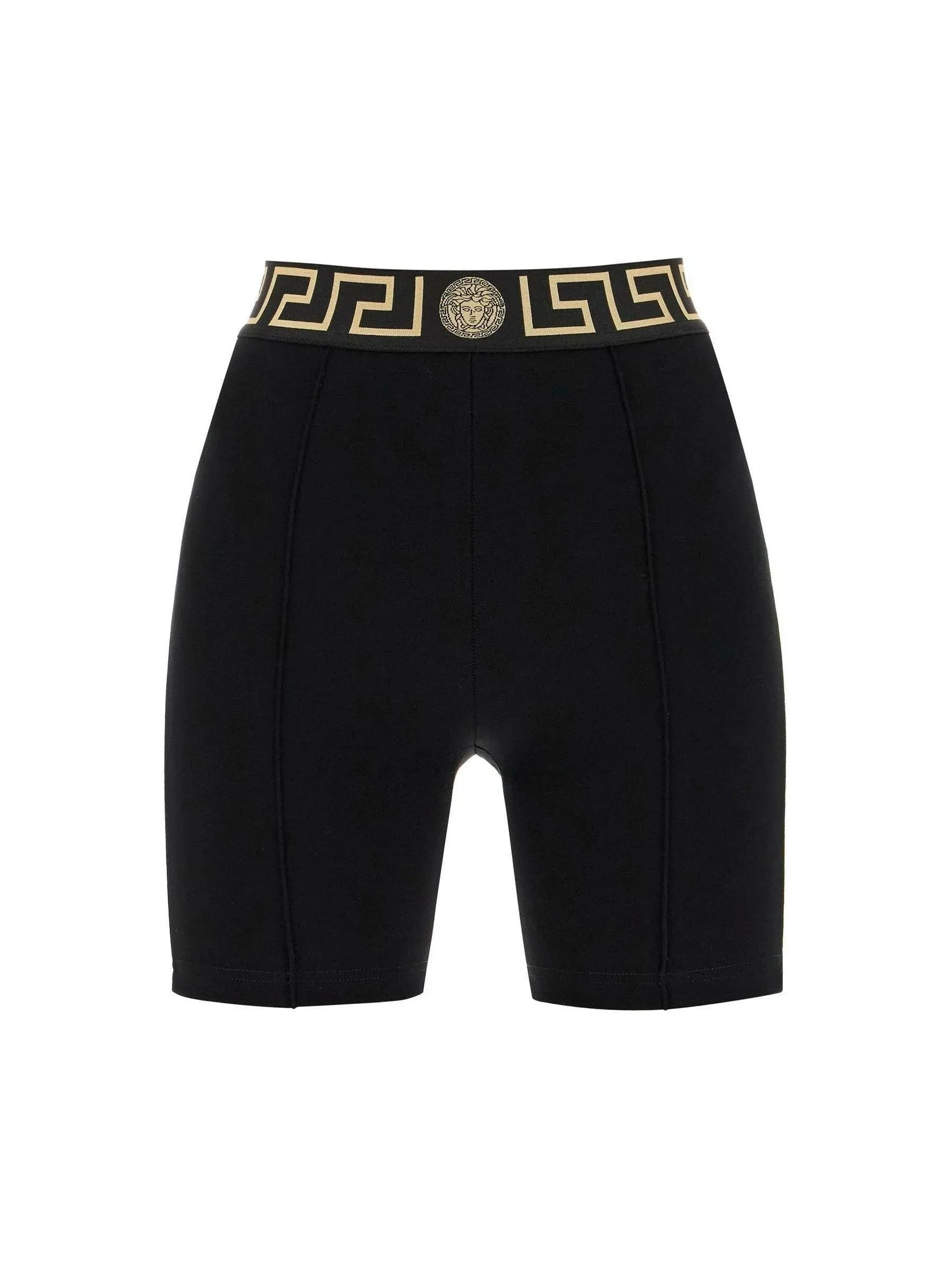 Greca Pattern Sport Shorts