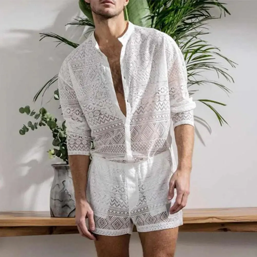 Harmony Button Up Shirt   Shorts