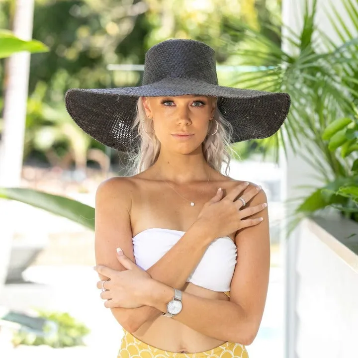 Jessica Natural Broad Brim Hat