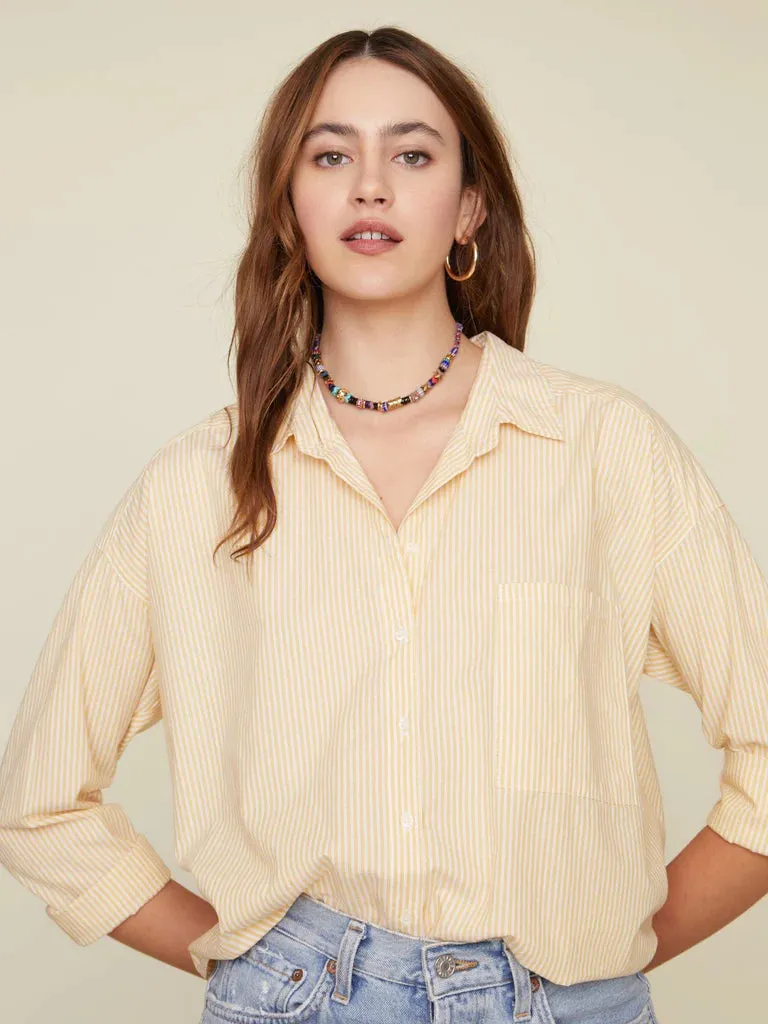 Jordy Shirt - Butter Stripe