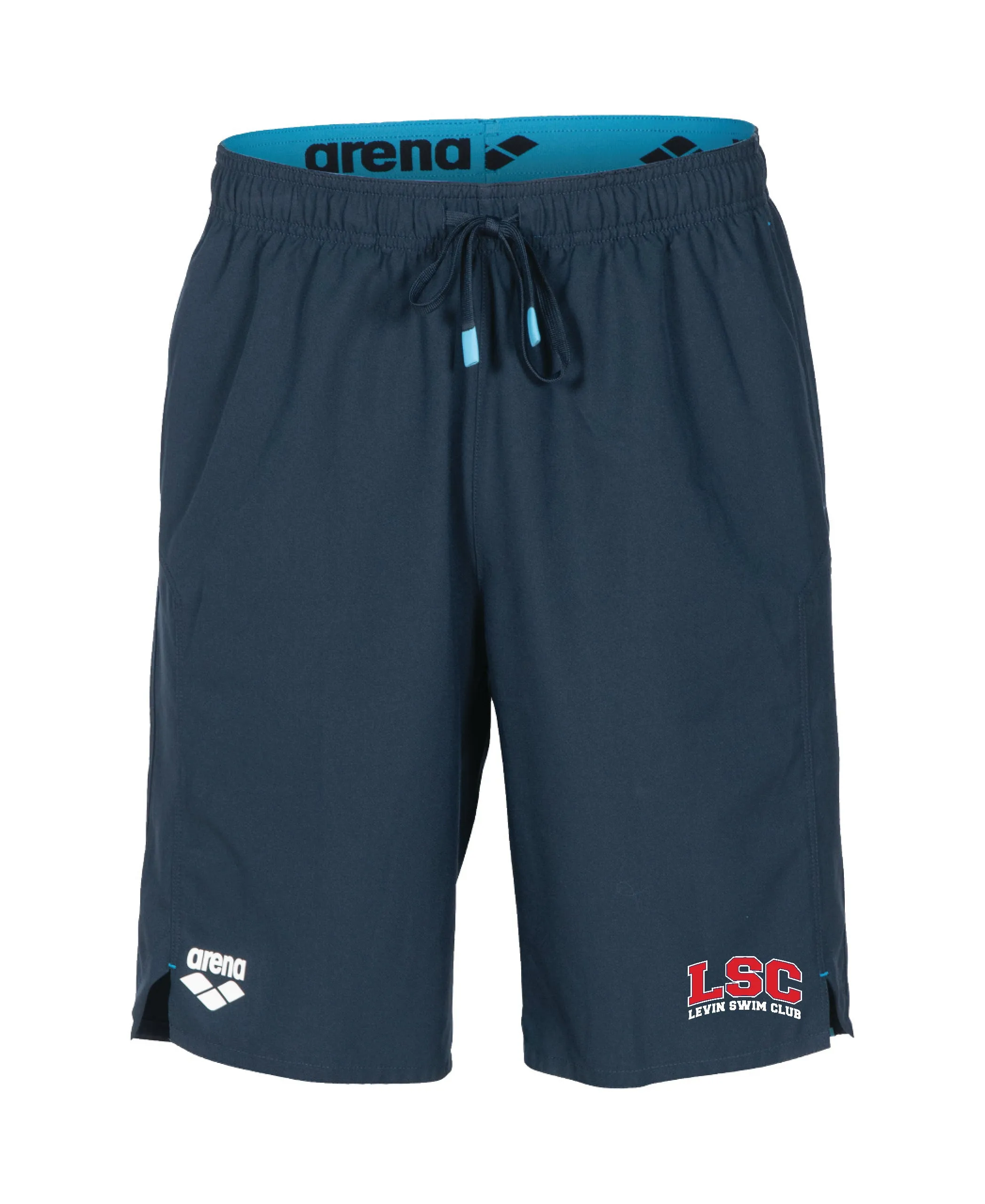 Levin Swimming Club Unisex Panel Bermuda - Navy