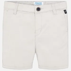Mayoral Basic Twill Chino Shorts - Marble
