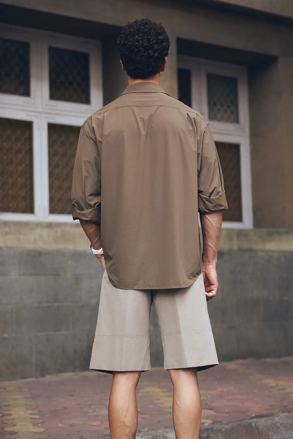 Men's Brown Breezey Light Shirt