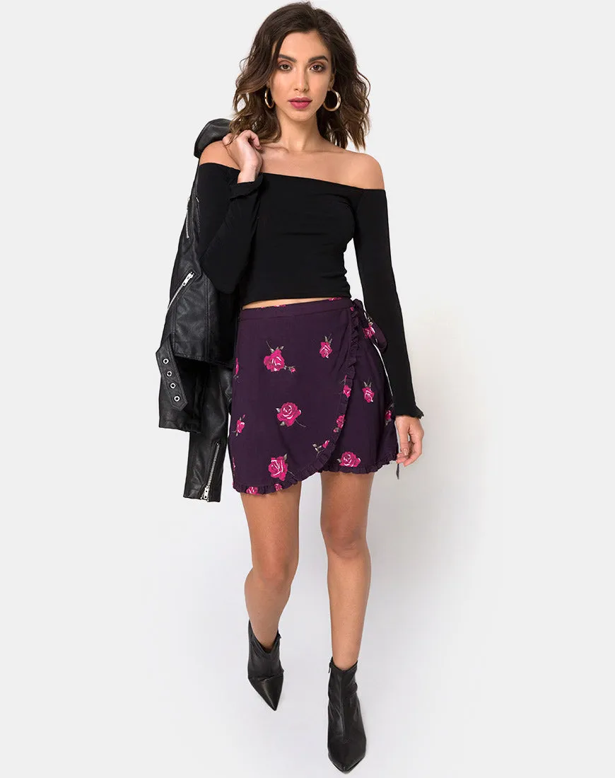 Mizti Skirt in Evening Rose