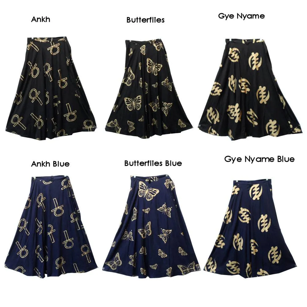 Multi Wear Wrap Skirt Dress with Adinkra symbol