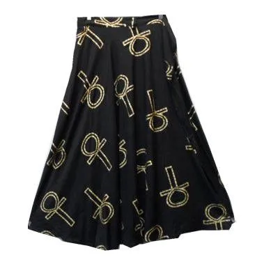Multi Wear Wrap Skirt Dress with Adinkra symbol