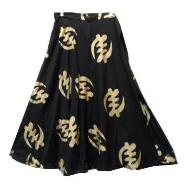 Multi Wear Wrap Skirt Dress with Adinkra symbol