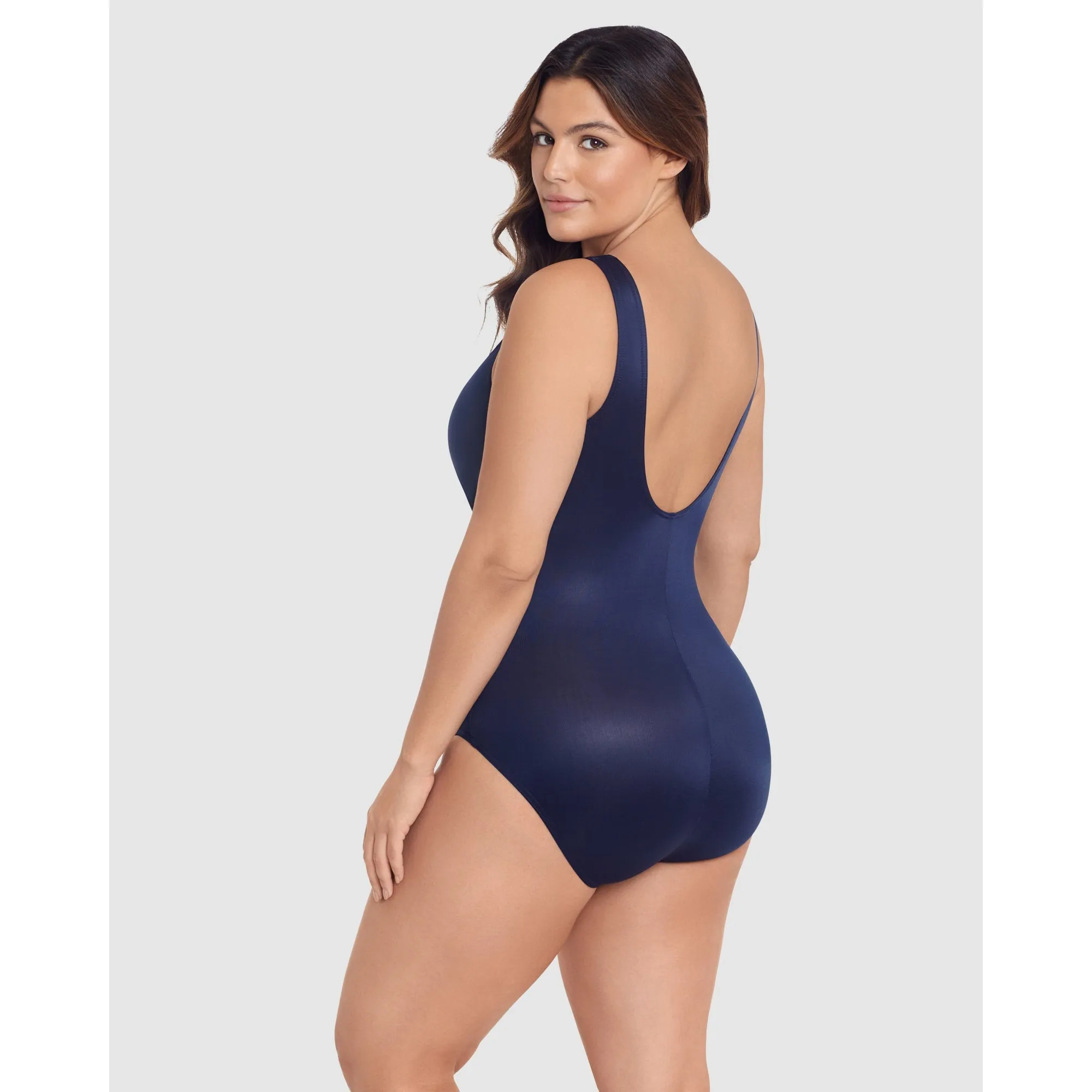 Palma Shaping High Neck Swimsuit PLUS