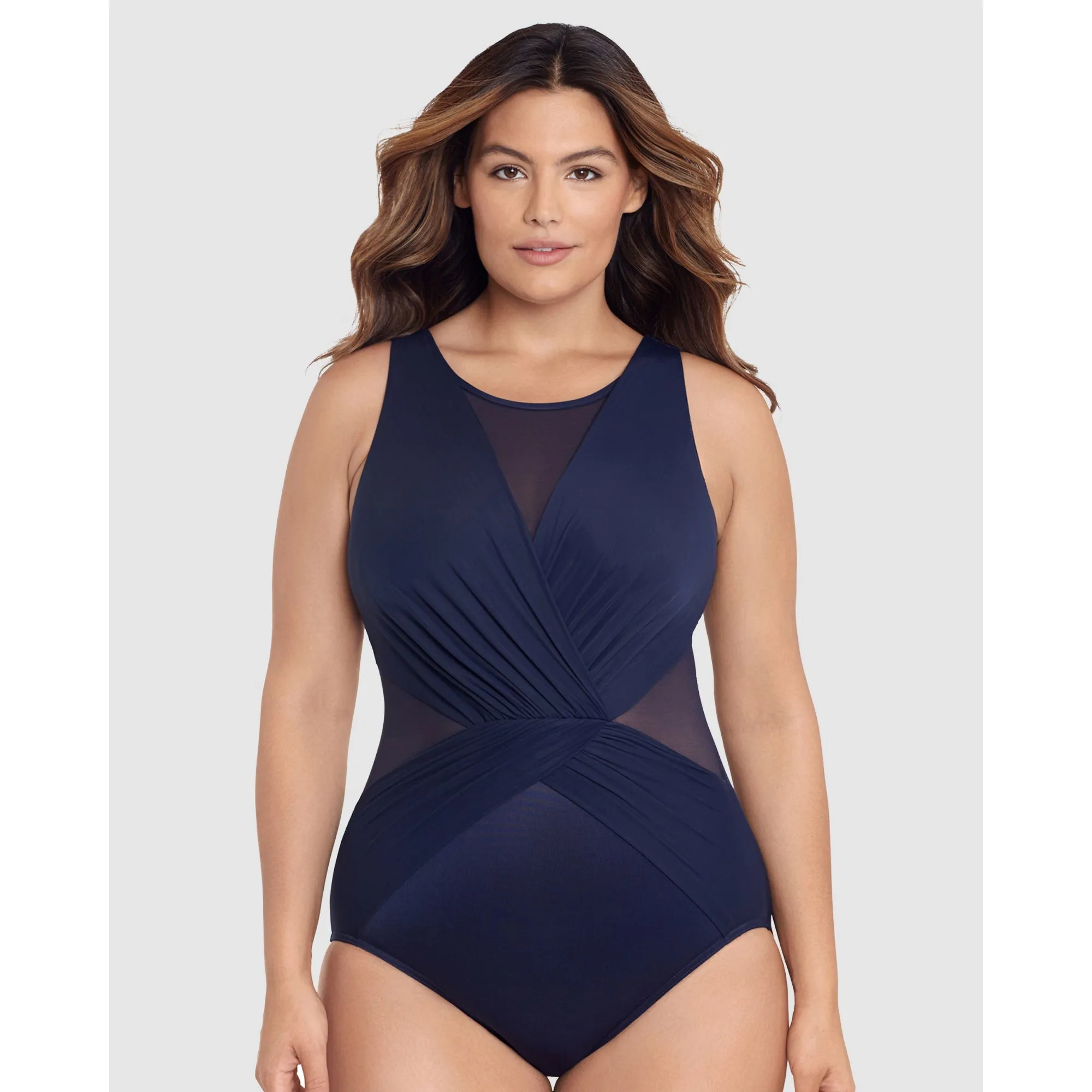 Palma Shaping High Neck Swimsuit PLUS