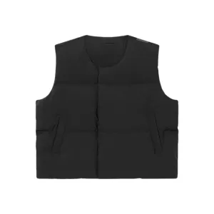 Puffer Cropped Black | Perplex