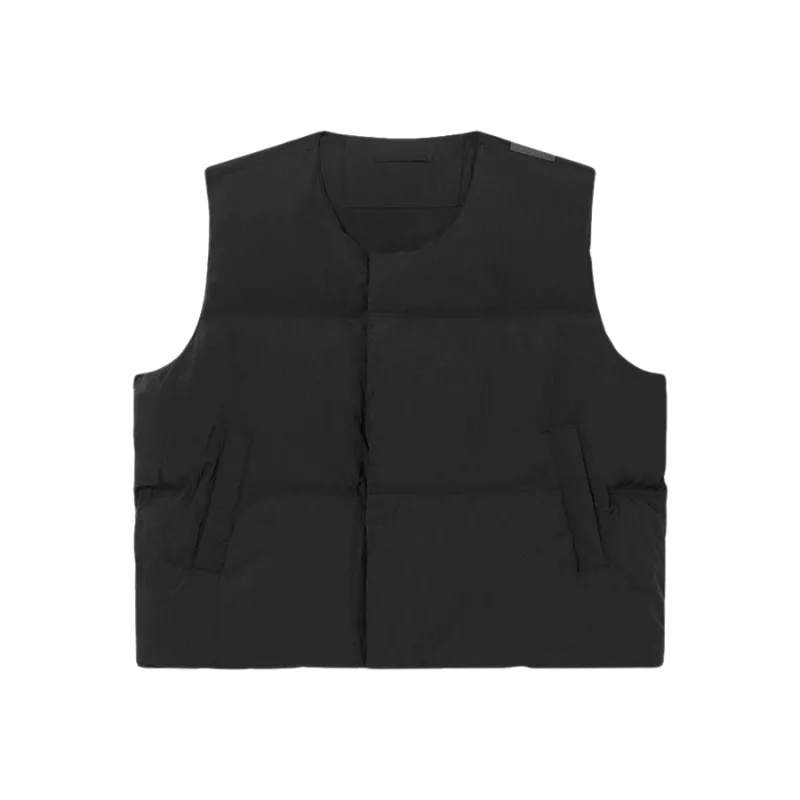 Puffer Cropped Black | Perplex