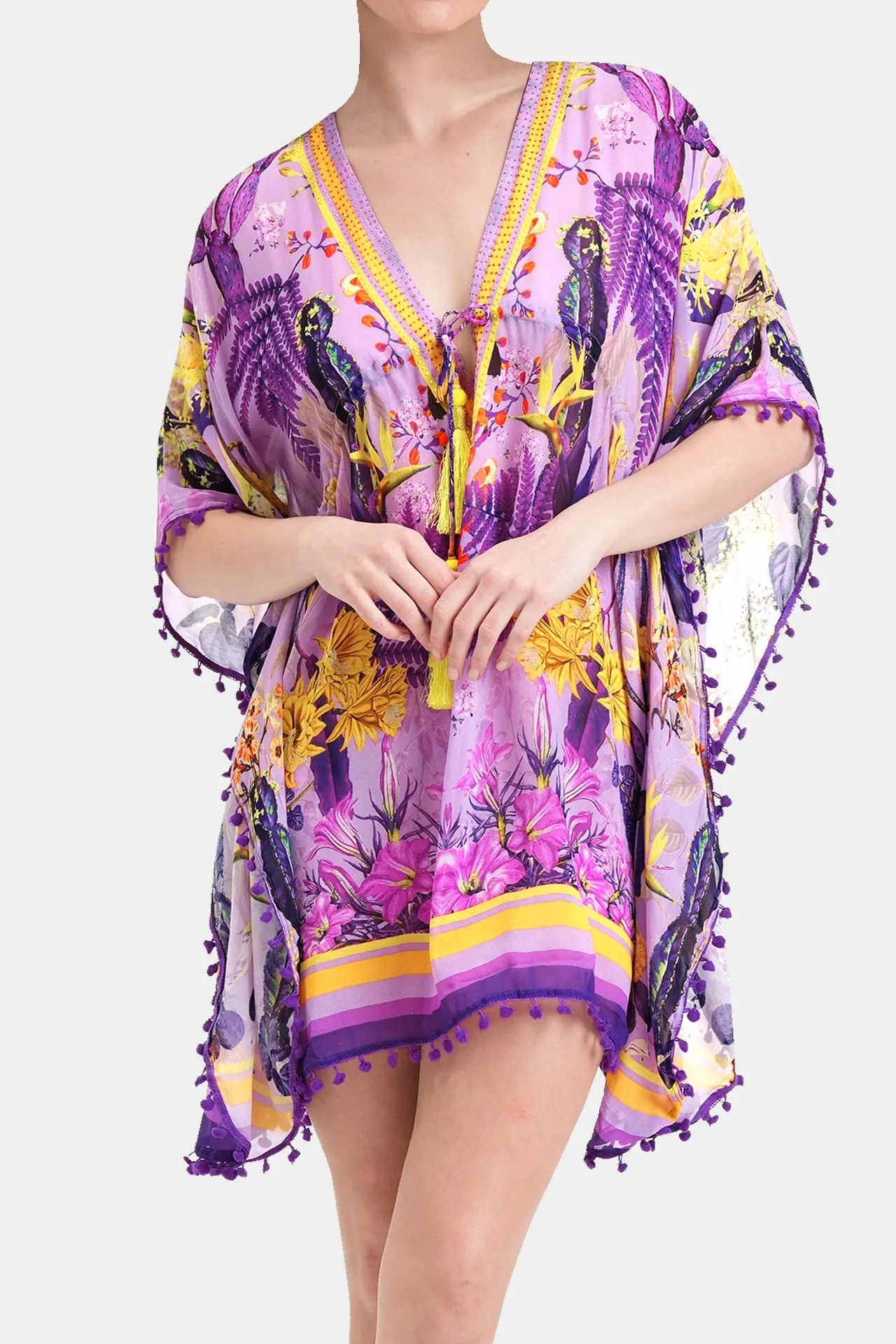 Purple Beach Coverup for Women