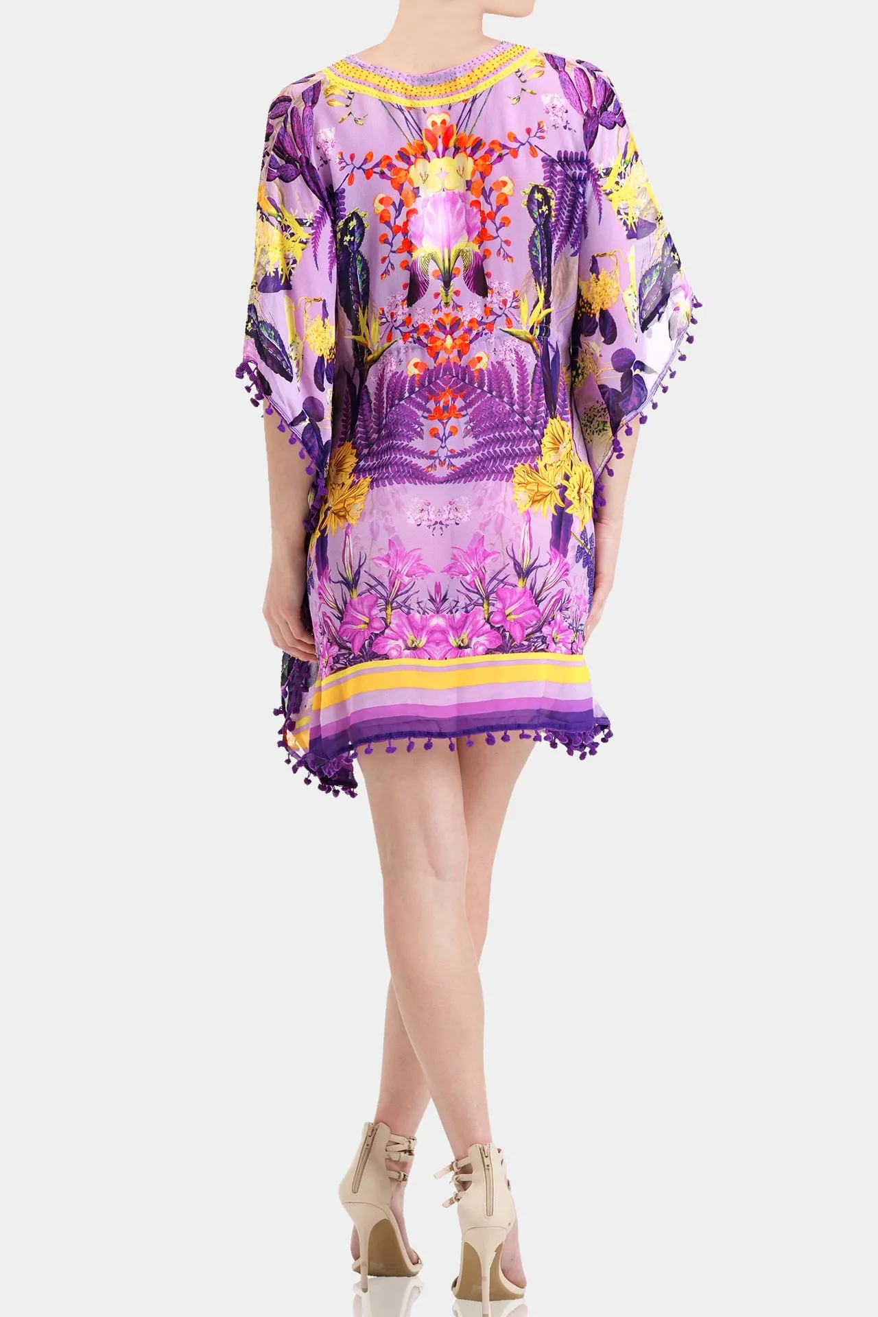 Purple Beach Coverup for Women