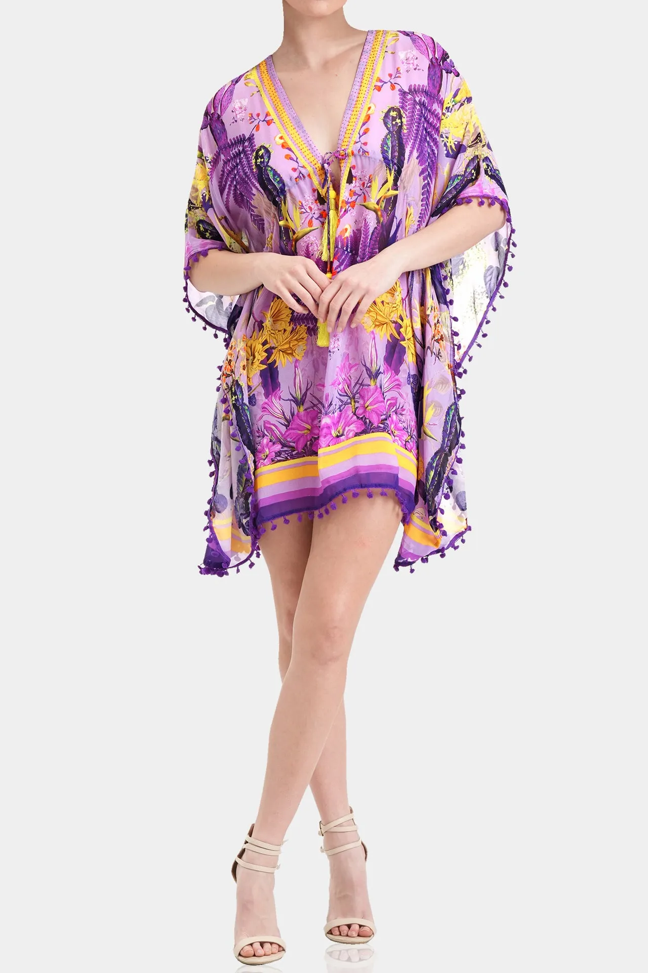 Purple Beach Coverup for Women