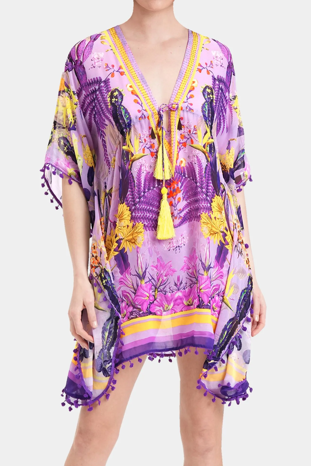 Purple Beach Coverup for Women