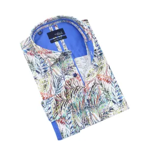Rain Forest Leaves Button Down Shirt