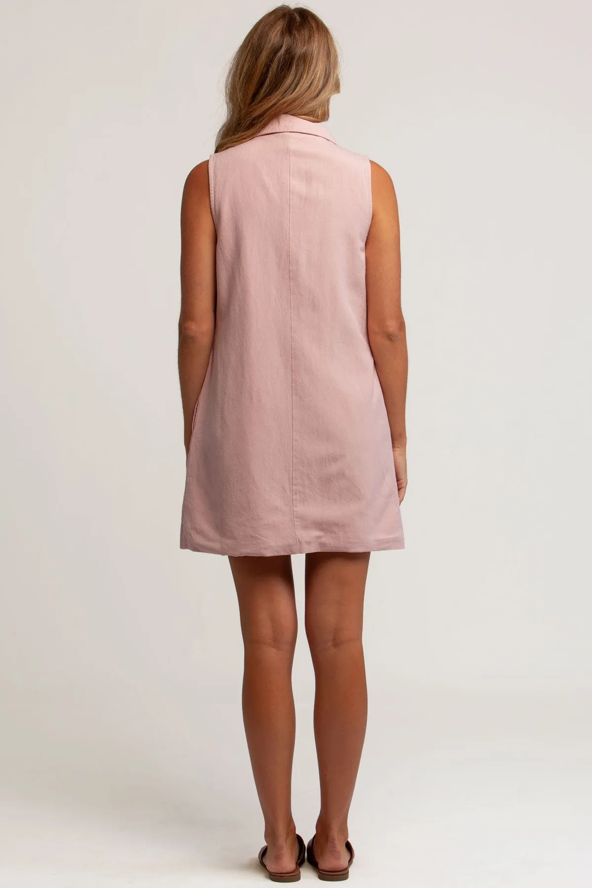 Rhythm Heidi Sleeveless Shirt Dress