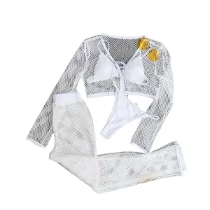 Sara mesh cover up set