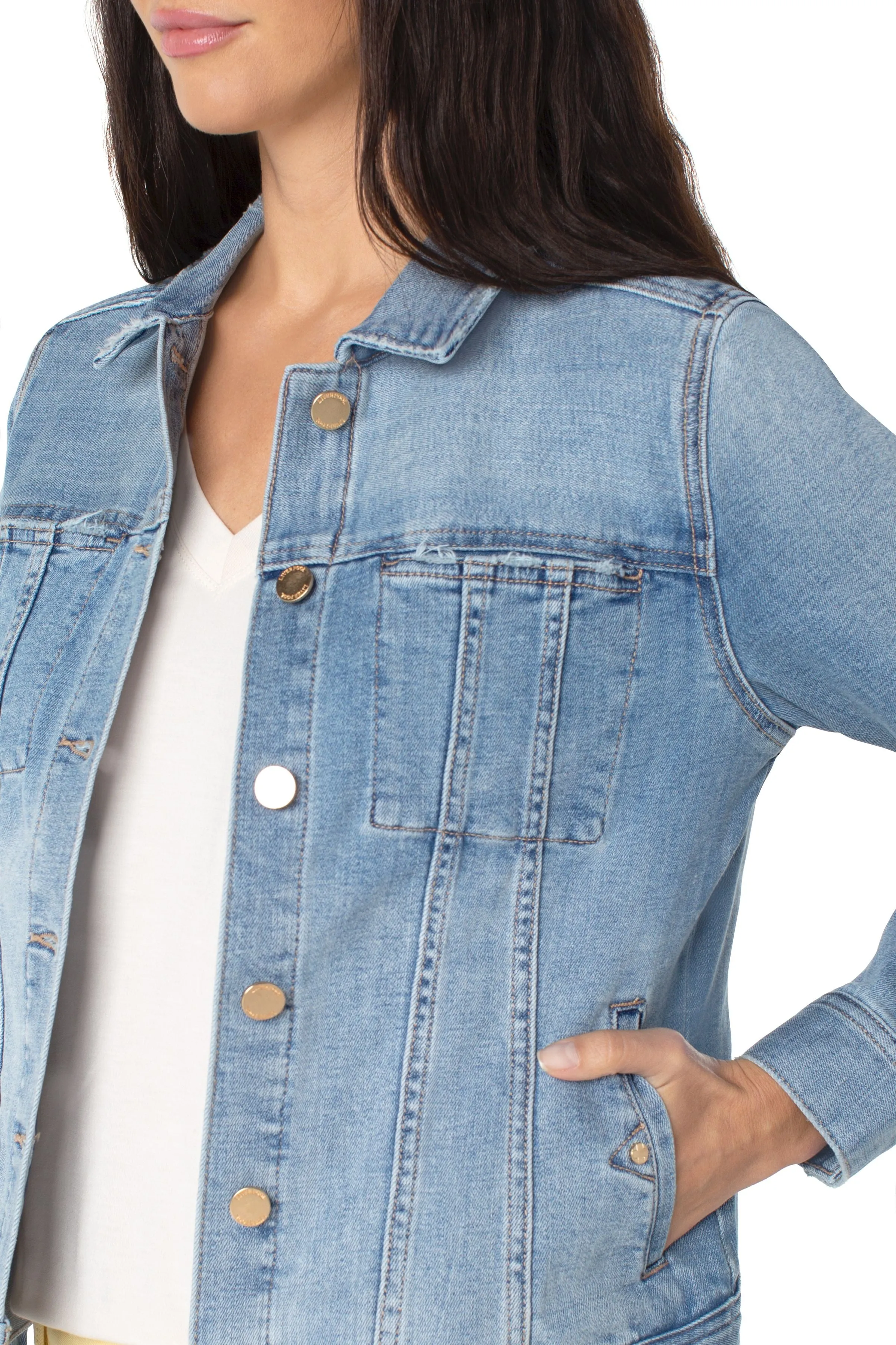 Seamed Boxy Jacket