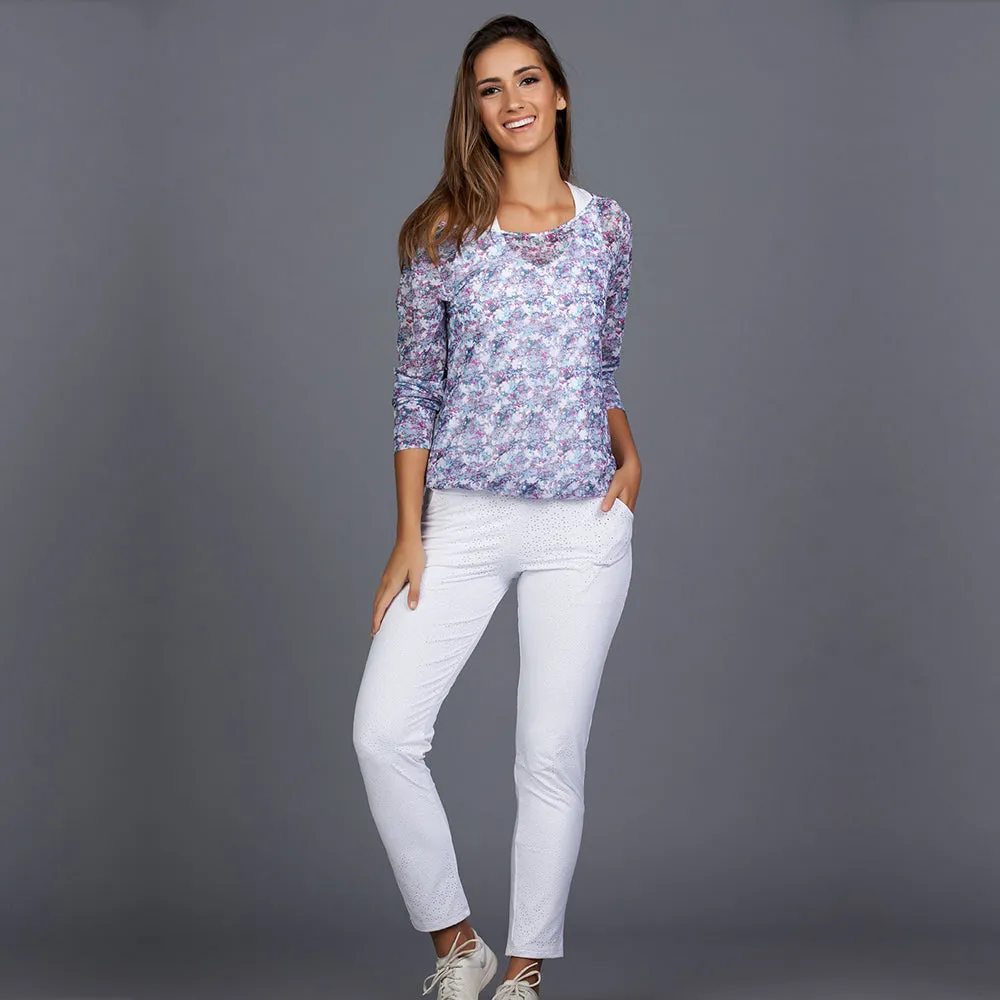 Shabby Chic Sheer Pullover Top