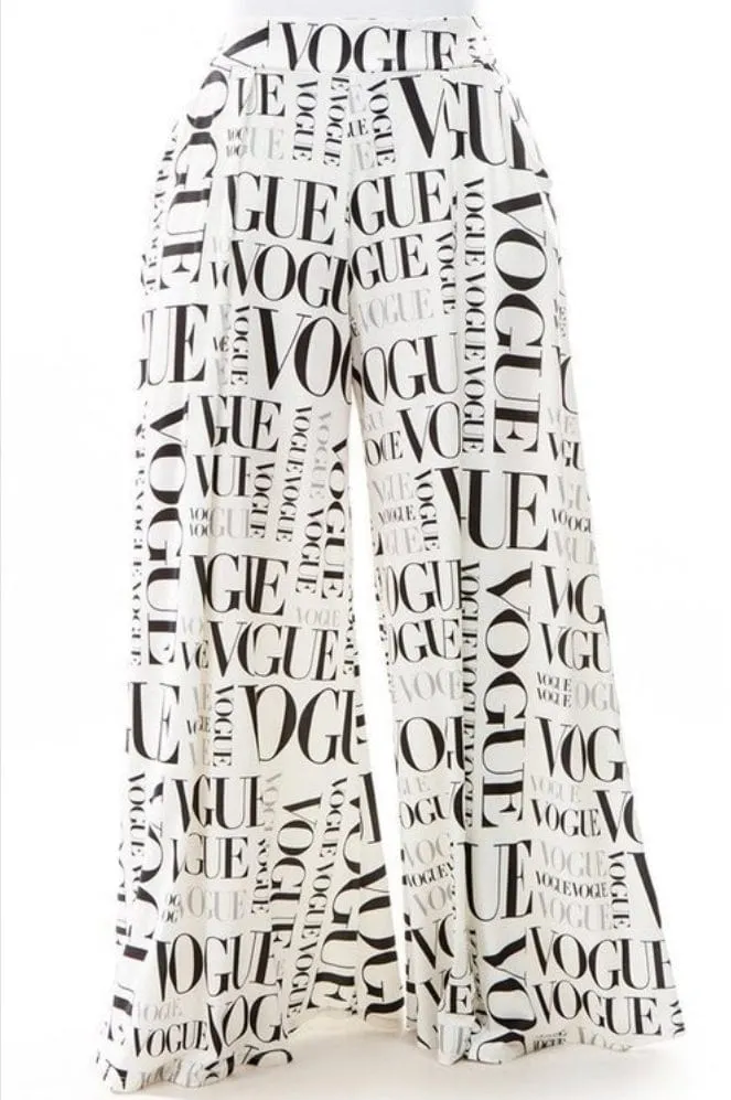 The Vogue Pants - White