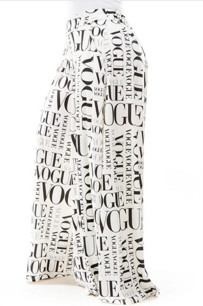 The Vogue Pants - White