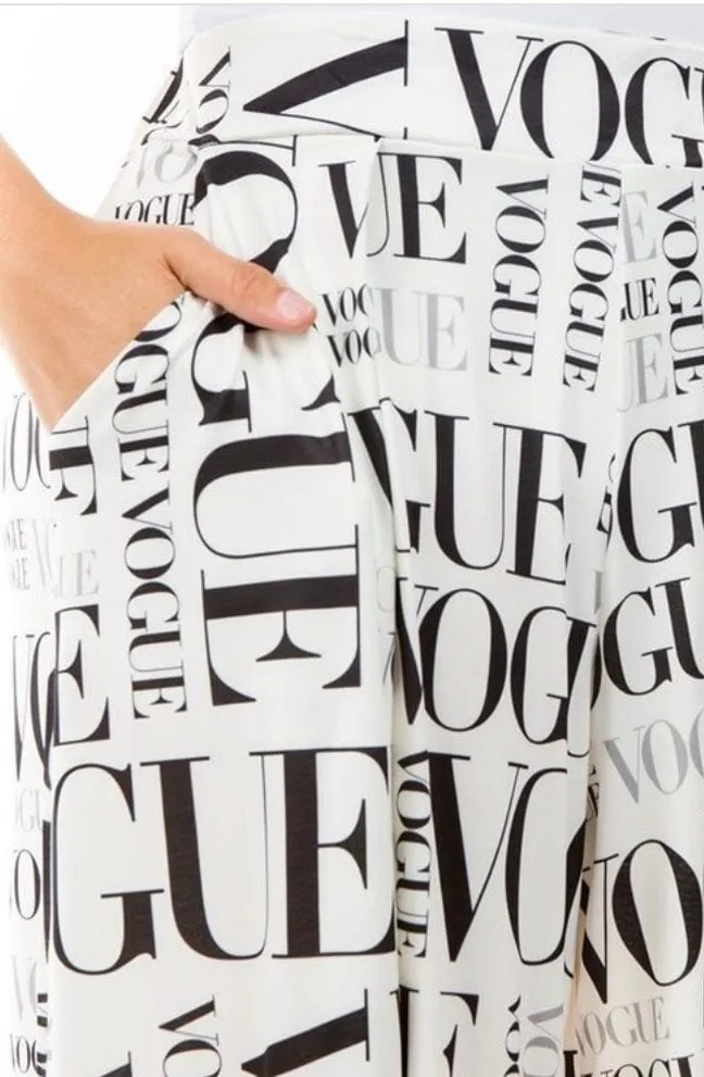 The Vogue Pants - White