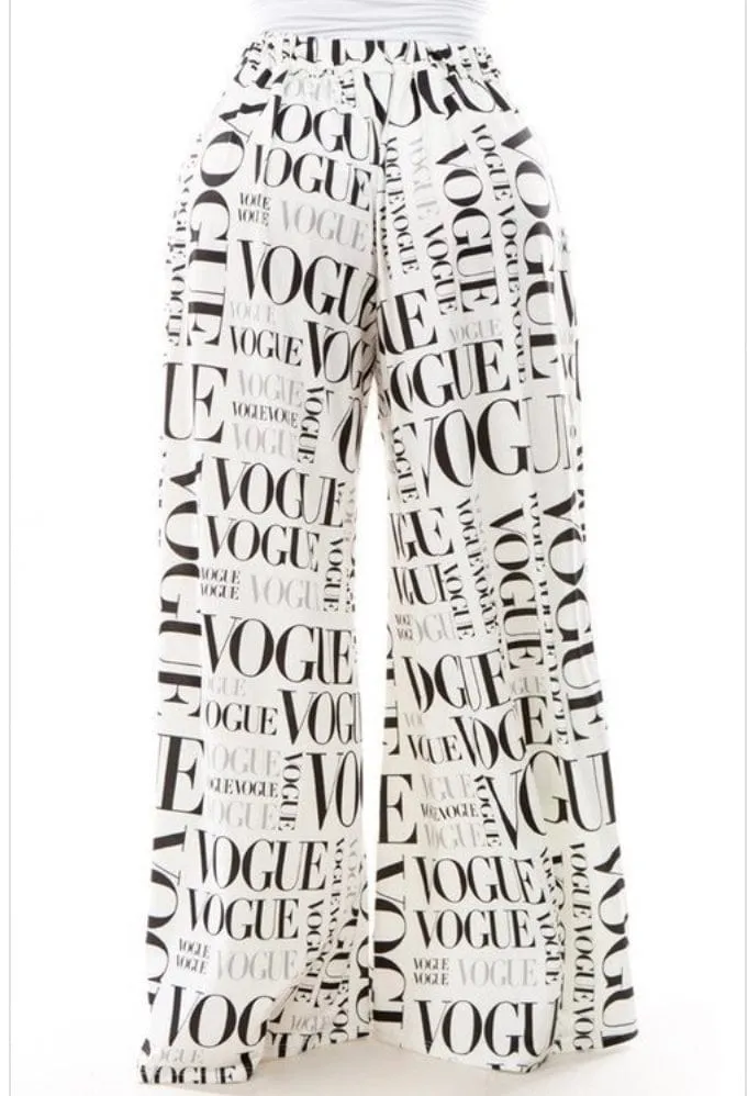 The Vogue Pants - White