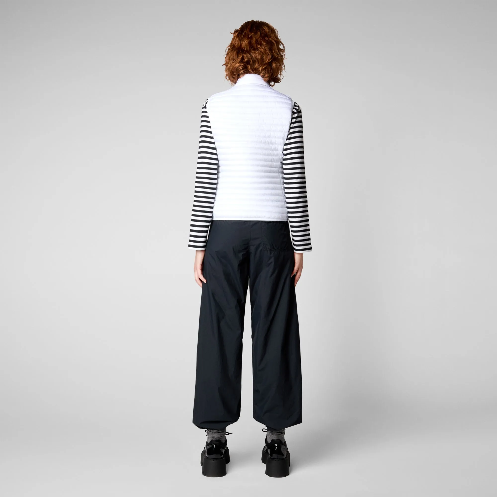 Women's Arabella Puffer Vest in White