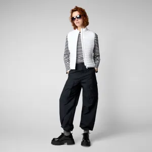 Women's Arabella Puffer Vest in White