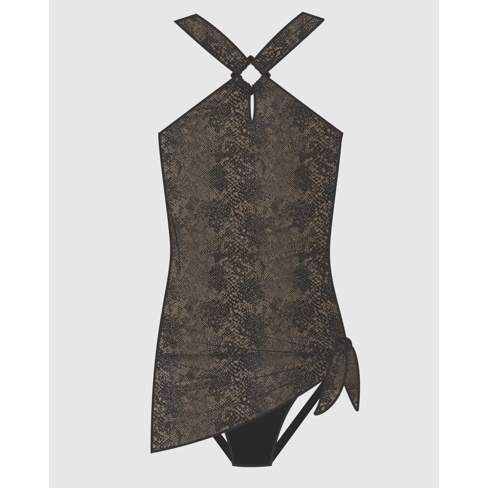 Xantu Beverly 2-in-1 Short Convertible Swimdress